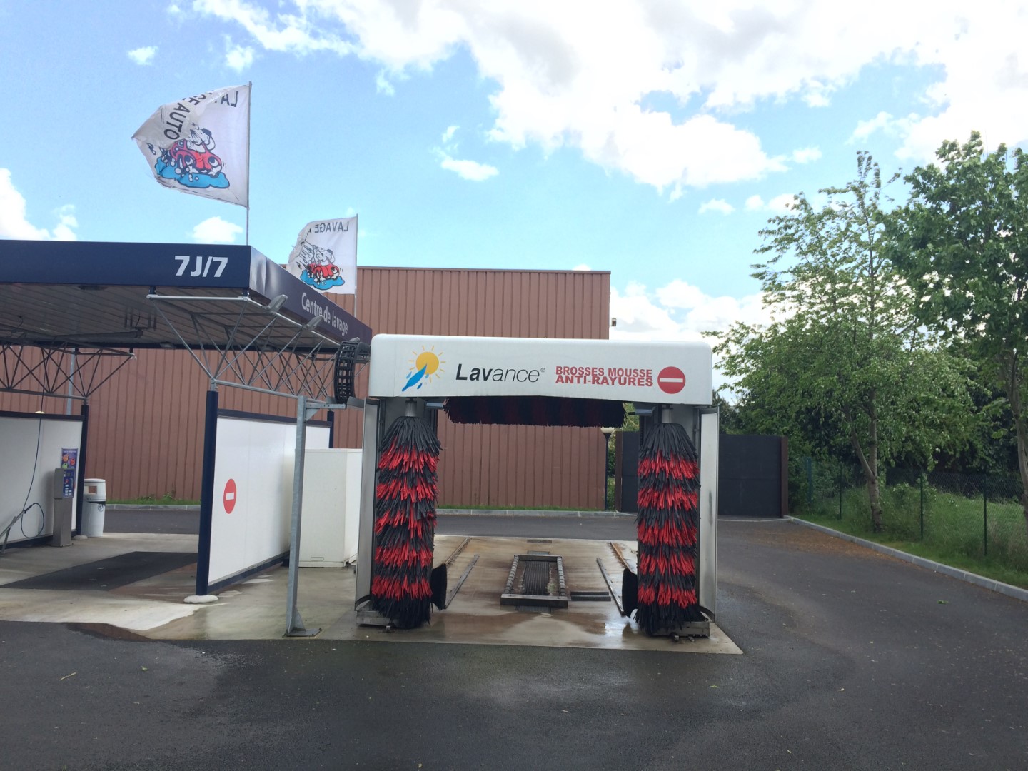 Construction d'une aire de lavage à Thorigny-sur-Marne